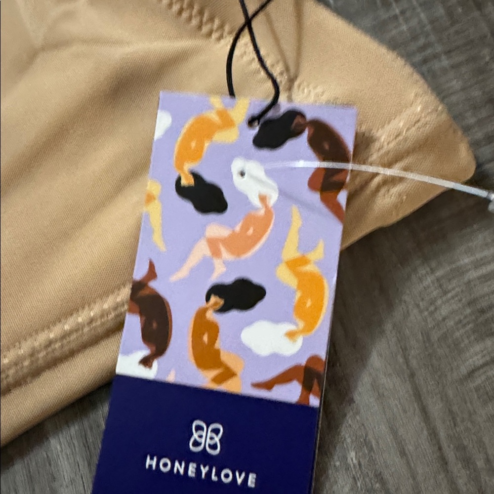 NEW Honeylove super power shorts large medium Shapeware women’s nude gusset NWT - Picture 5 of 10